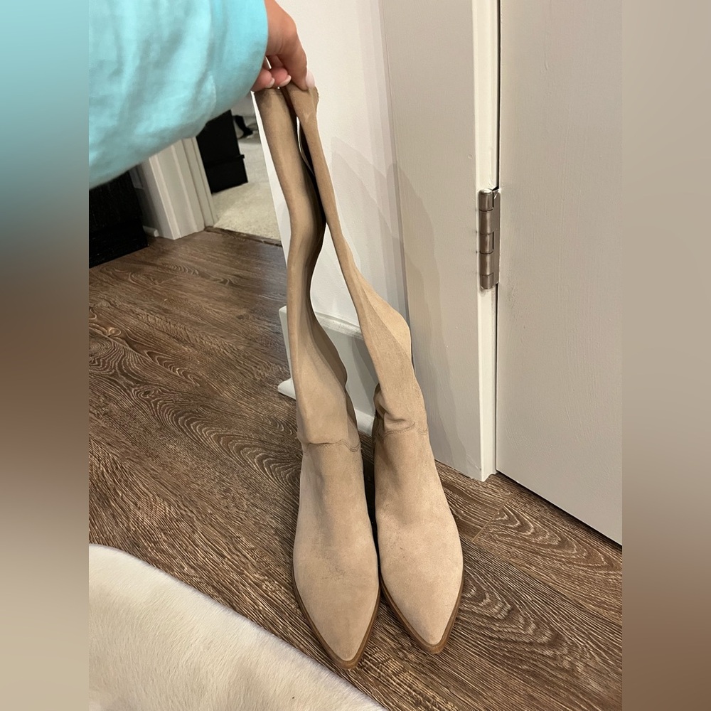 Sam Edelman Western Suede Boots